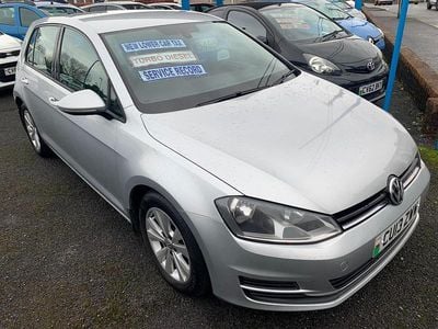 Used VW Golf VII SE 105 HP (77 kW) 2013 Silver Hatchback
