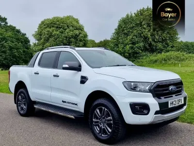 Used Ford Ranger Wildtrack 210 HP (154 kW) 2021 White Pickup