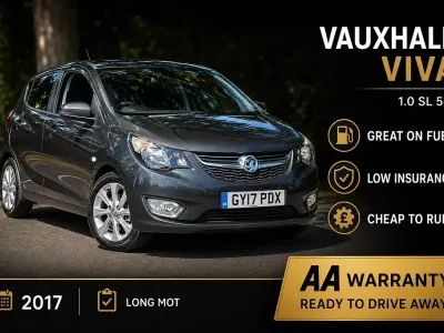 Used Vauxhall Viva 75 HP (55 kW) 2017 Grey Hatchback