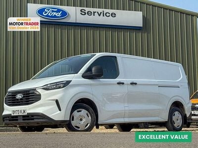 Used Ford Transit Custom Trend 136 HP (100 kW) 2024 White Van
