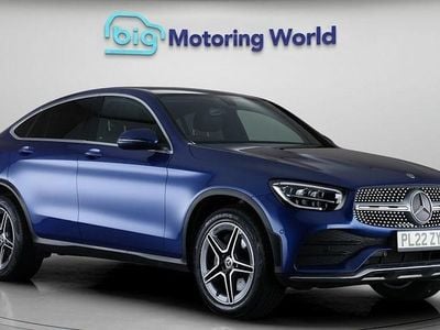 Begagnad Mercedes GLC220 AMG line 194 HK (142 kW) 2022 Blå Sportkupé
