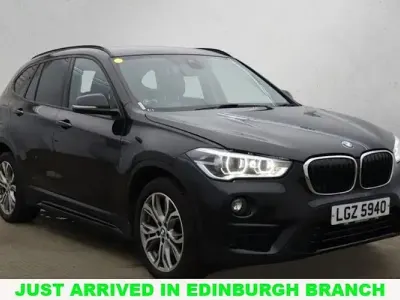 Used BMW X1 Sport Line 190 HP (139 kW) 2018 Black SUV