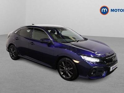 Used Honda Civic EX 126 HP (92 kW) 2021 Blue Hatchback