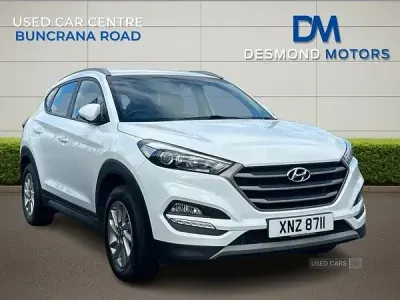 Używany Hyundai Tucson SE 177 KM (130 kW) 2018 Biały SUV