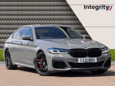 Used BMW M550 Comfort Edition 530 HP (389 kW) 2021 Grey Sedan