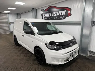 Used VW Caddy S 102 HP (75 kW) 2021 White MPV