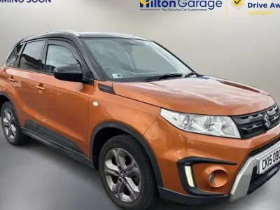 Gebraucht Suzuki Vitara SZ-T 120 PS (88 kW) 2015 Orange SUV