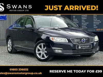 Used Volvo S80 SE Lux 181 HP (133 kW) 2015 Blue Sedan