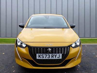 Yellow Used 2023 Peugeot 208 Allure+ Hatchback | £14,389 (Fair price)