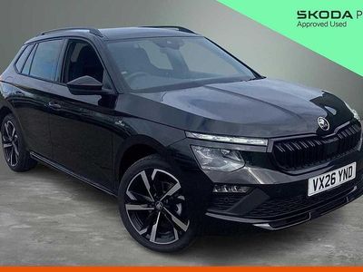 New Skoda Kamiq Monte Carlo 110 HP (80 kW) 2026 Black magic pearl effect SUV