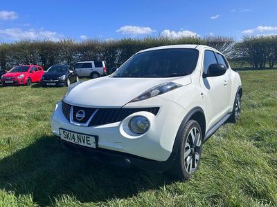 Used Nissan Juke N-TEC 110 HP (80 kW) 2014 White SUV