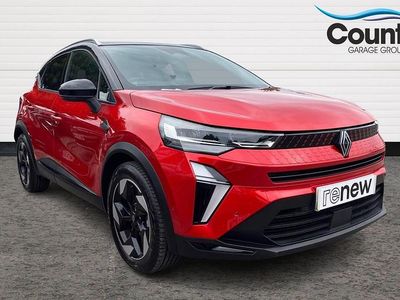 Red/black Used 2025 Renault Captur Techno SUV | £18,000 (A bit pricey)