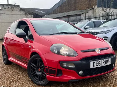 Used Abarth Punto Evo 2011 Red Hatchback