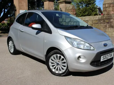 Used Ford Ka Zetec 69 HP (50 kW) 2012 Silver Hatchback