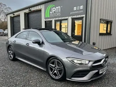 Used Mercedes CLA180 AMG Line Premium Plus 136 HP (100 kW) 2021 Grey Sedan