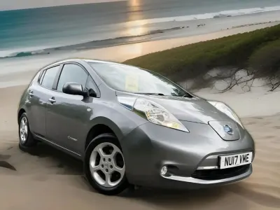 Used Nissan Leaf Tekna 80 kW (109 HP) 2017 Grey Hatchback