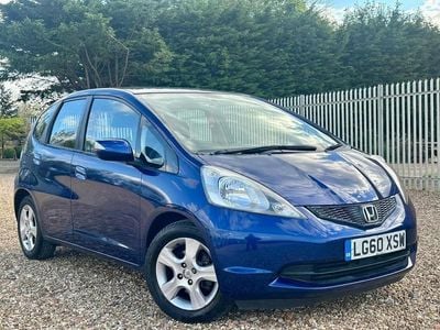 Begagnad Honda Jazz ES 100 HK (73 kW) 2010 Blå Halvkombi