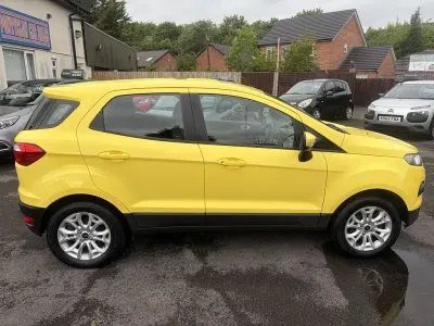 Used Ford Ecosport Zetec 2016 Yellow SUV