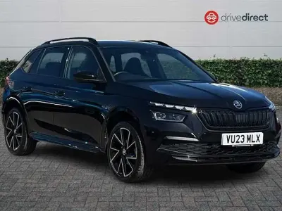 Gebraucht Skoda Kamiq Monte Carlo 110 PS (80 kW) 2023 Schwarz SUV