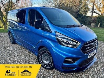 Used Ford Transit Custom Limited 185 HP (136 kW) 2020 Blue Van