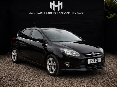 Used Ford Focus Zetec 2013 Black Hatchback