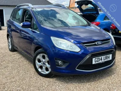 Used Ford Grand C-Max Zetec 2014 Blue MPV