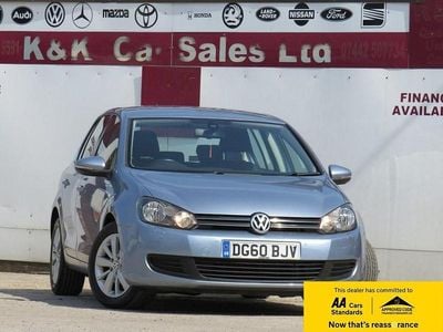 Begagnad VW Golf VI SE 122 HK (89 kW) 2010 Blå Halvkombi