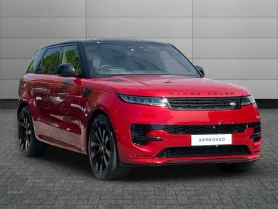 Used Land Rover Range Rover Sport First Edition 344 HP (253 kW) 2022 Red SUV