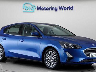 Used Ford Focus Titanium 125 HP (91 kW) 2020 Blue Hatchback