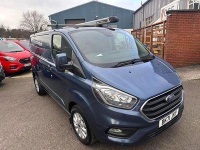 Used Ford Transit Custom Limited 130 HP (95 kW) 2021 Blue Van