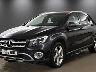 Used Mercedes GLA200 156 HP (114 kW) 2018 Black SUV