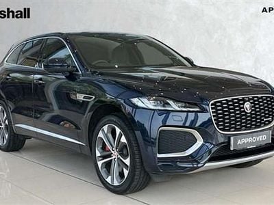 Used Jaguar F-Pace R-Dynamic 400 HP (294 kW) 2021 Blue SUV