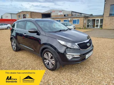 Used Kia Sportage 116 HP (85 kW) 2015 Black SUV