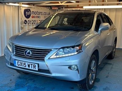 Used Lexus RX450h 298 HP (219 kW) 2014 Silver SUV