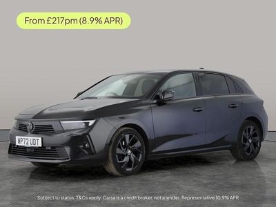 Used Vauxhall Astra GS Line 130 HP (95 kW) 2022 Black Hatchback