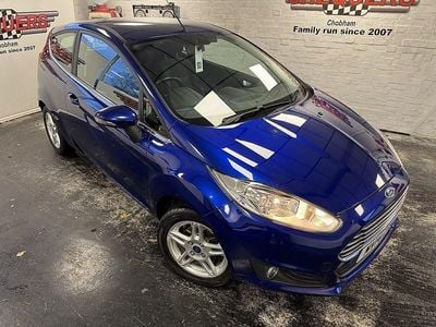 Used Ford Fiesta Zetec 2014 Blue Hatchback