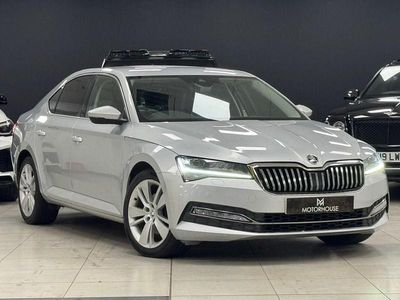 Used Skoda Superb SE L 190 HP (139 kW) 2019 Silver Hatchback
