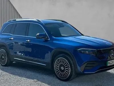 Used Mercedes EQB250+ AMG Line Premium 139 kW (190 HP) 2024 Spectral blue metallic SUV