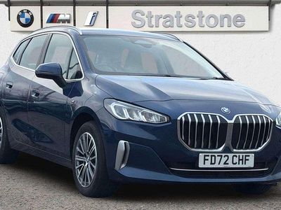 Used BMW 225 Active Tourer Luxury Line 242 HP (177 kW) 2022 Blue MPV