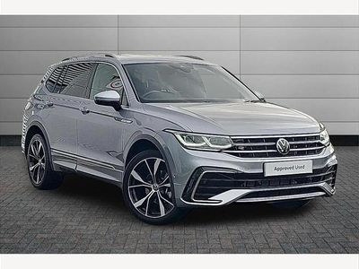 Silver Used 2025 VW Tiguan Allspace R-line SUV | £34,481 (A bit pricey)
