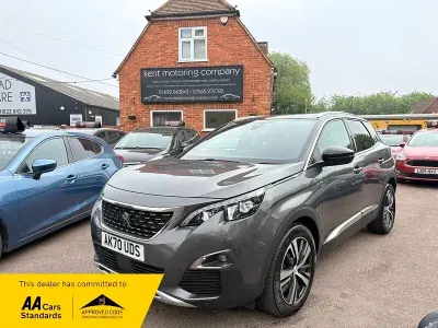 Used Peugeot 3008 GT-line 131 HP (96 kW) 2021 Grey SUV