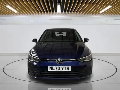 Used VW Golf VII Life 130 HP (95 kW) 2020 Blue Hatchback