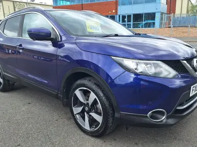Used Nissan Qashqai N-TEC 130 HP (95 kW) 2017 Blue SUV