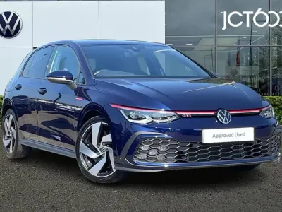 Used VW Golf VIII GTI 245 HP (180 kW) 2022 Blue Hatchback