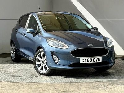 Used Ford Fiesta Trend 95 HP (69 kW) 2020 Blue Hatchback