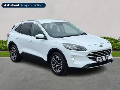 Used Ford Kuga Titanium 120 HP (88 kW) 2021 White SUV