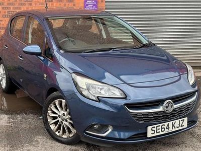 Used Vauxhall Corsa 90 HP (66 kW) 2015 Blue Hatchback
