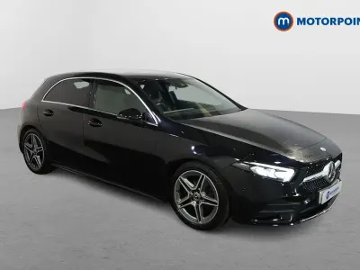 Second-hand Mercedes A180 Executive 136 CP (100 kW) 2021 Negru Hatchback
