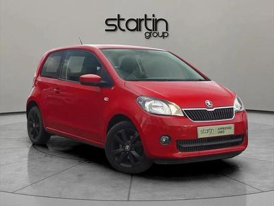 Used Skoda Citigo Colour Edition 58 HP (42 kW) 2016 Red Hatchback