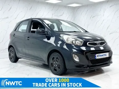 Used Kia Picanto 68 HP (50 kW) 2012 Black Hatchback